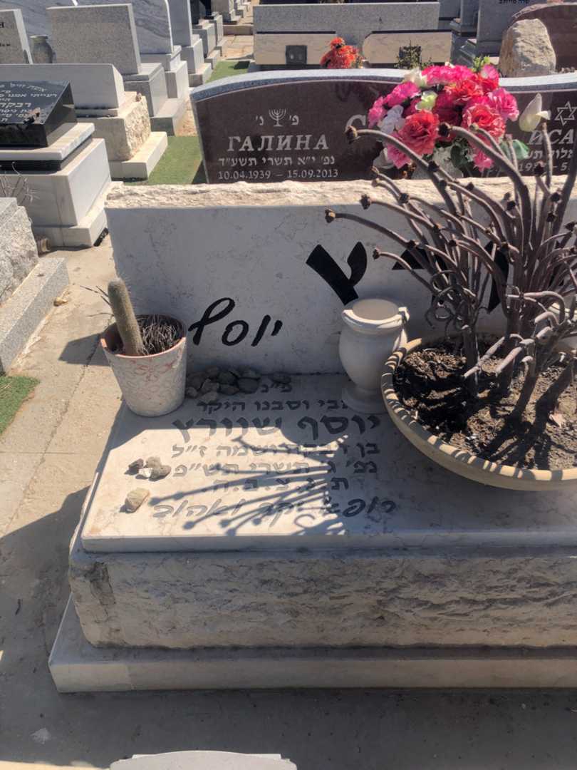קברו של יוסף שוורץ. תמונה 1
