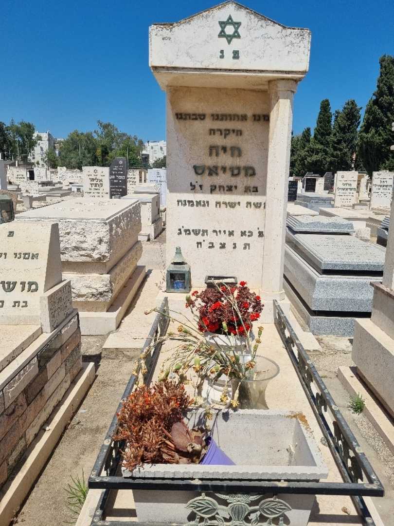 קברו של חיה מטיאס