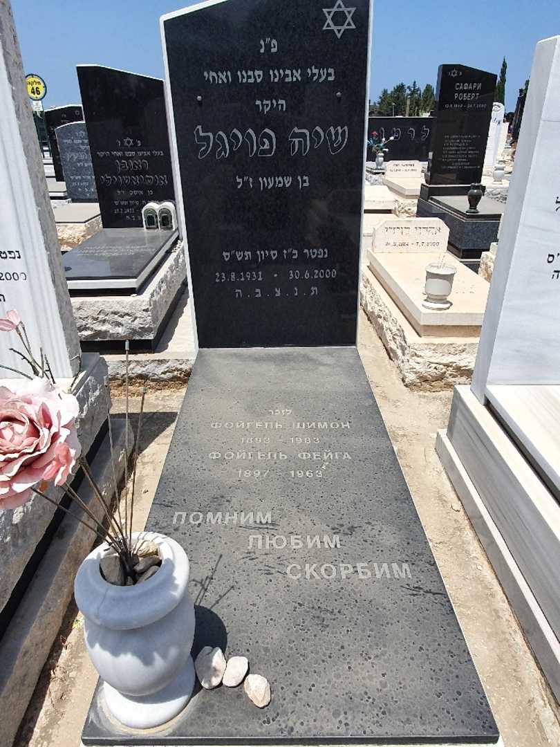 קברו של אלכסנדר פניגל