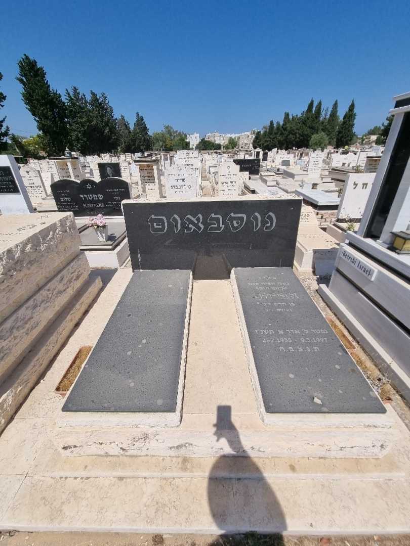 קברו של אברהם נוסבאום. תמונה 2