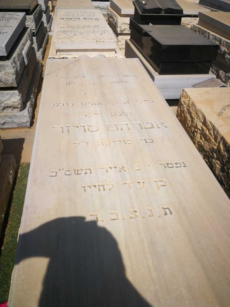 קברו של אברהם טויזר