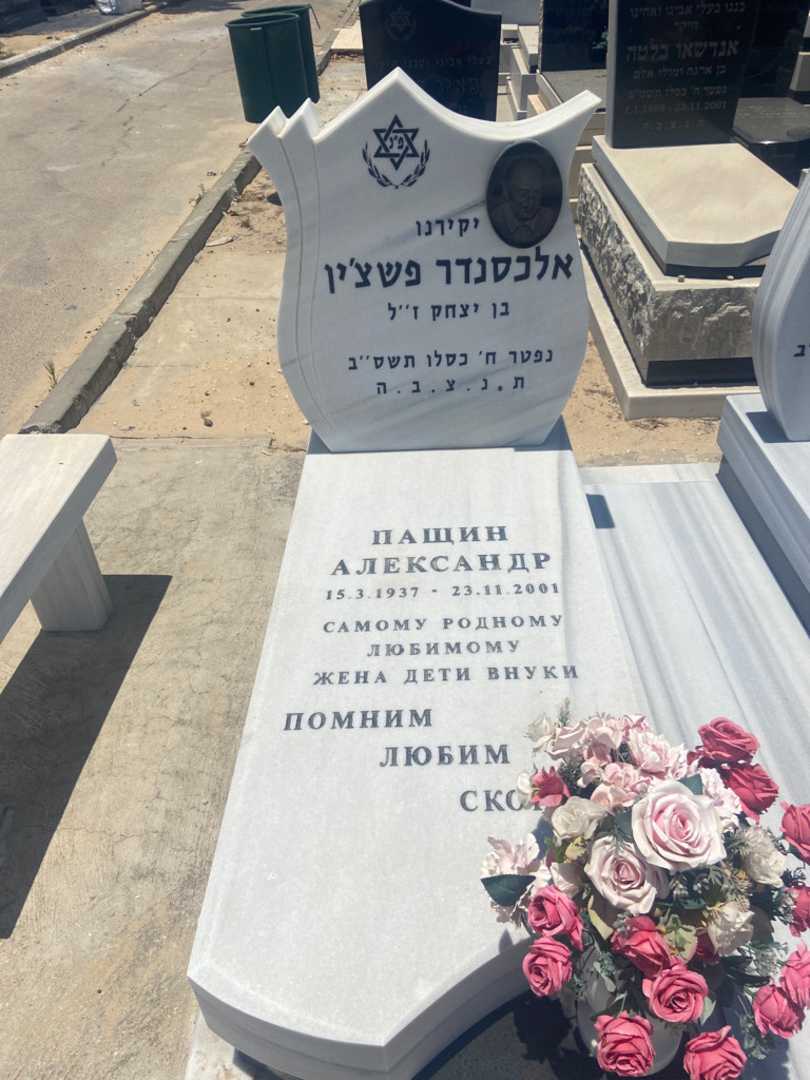 קברו של אלכסנדר פשצ'ין. תמונה 1