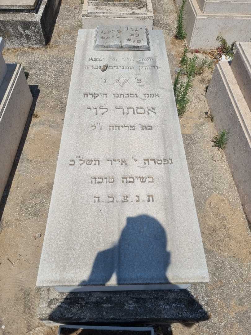 קברו של אסתר לוי