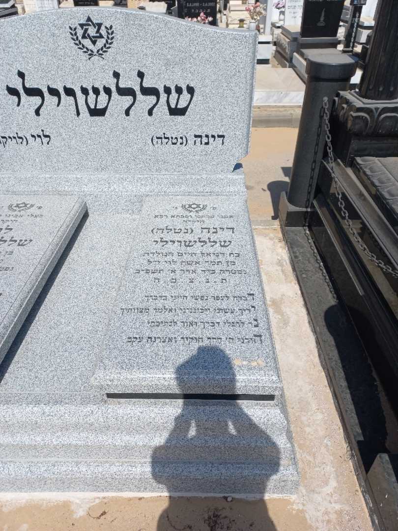 קברו של דינה "נטלה" שללשוילי. תמונה 1