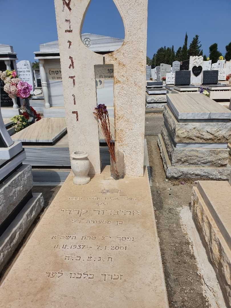 קברו של אביגדור קרדי