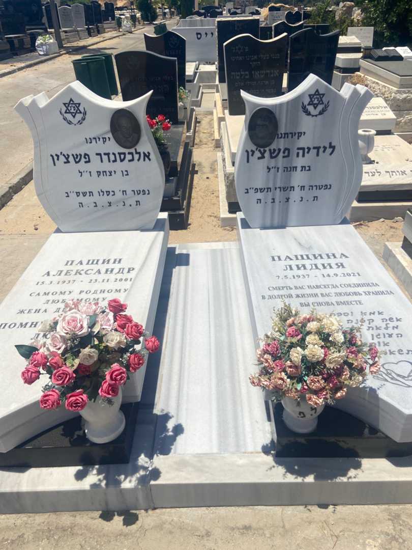 קברו של אלכסנדר פשצ'ין. תמונה 2