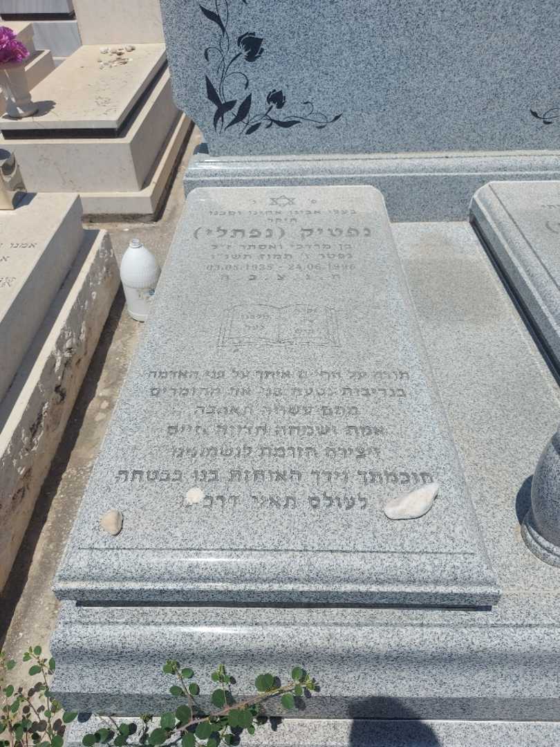 קברו של נפטיק "נפתלי" קלנדריוב. תמונה 1