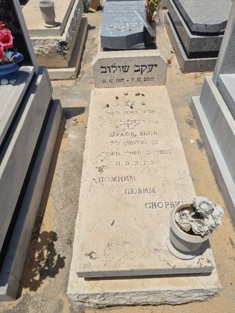 קברו של יעקב שולוב