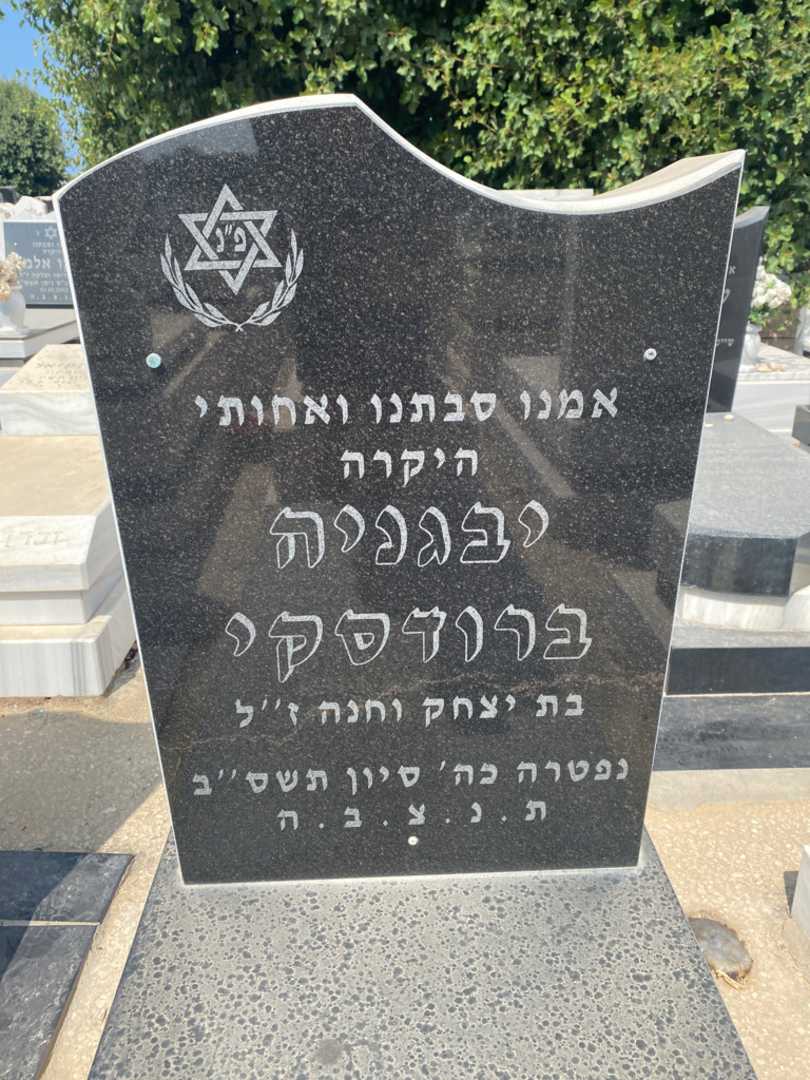 קברו של חיים ברודסקי. תמונה 3