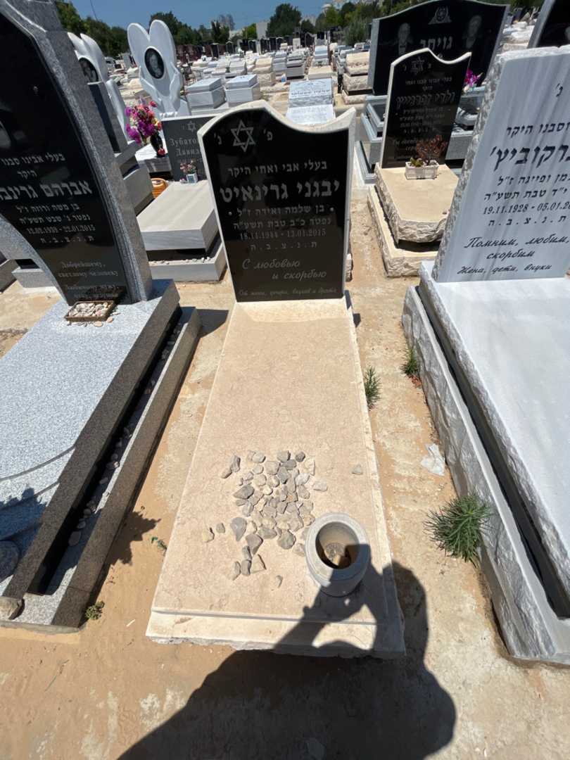 קברו של יבגני גרינאיט