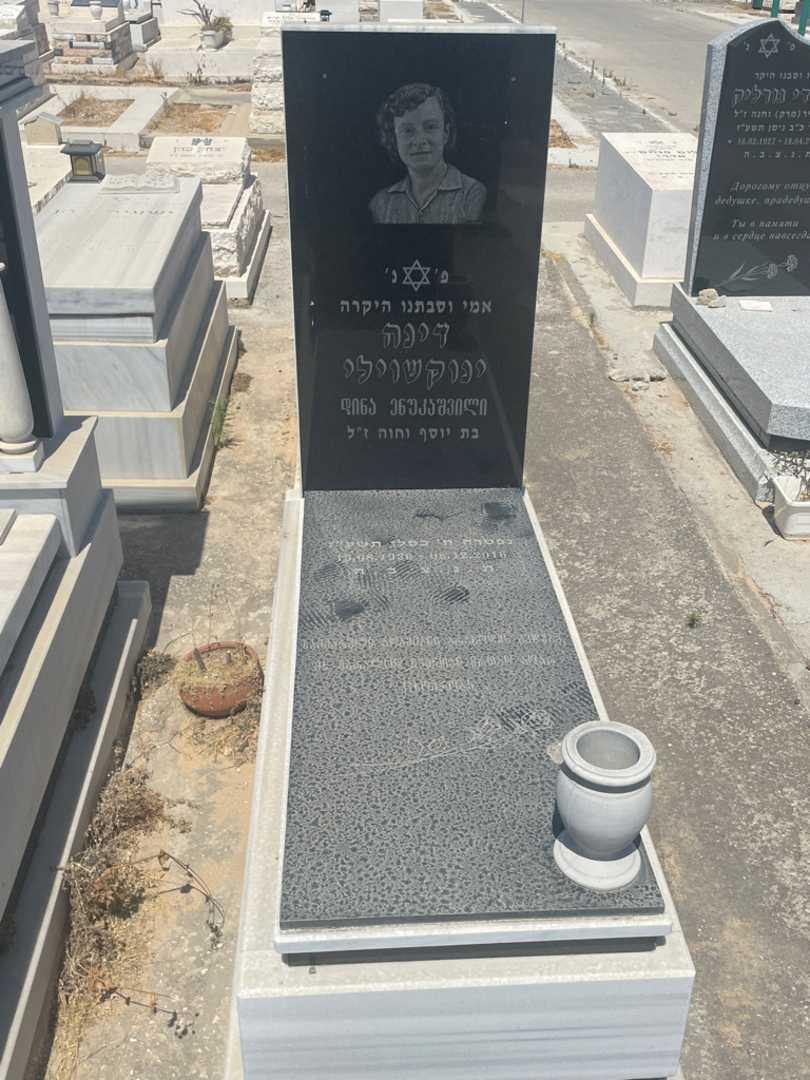קברו של דינה ינוקשוילי
