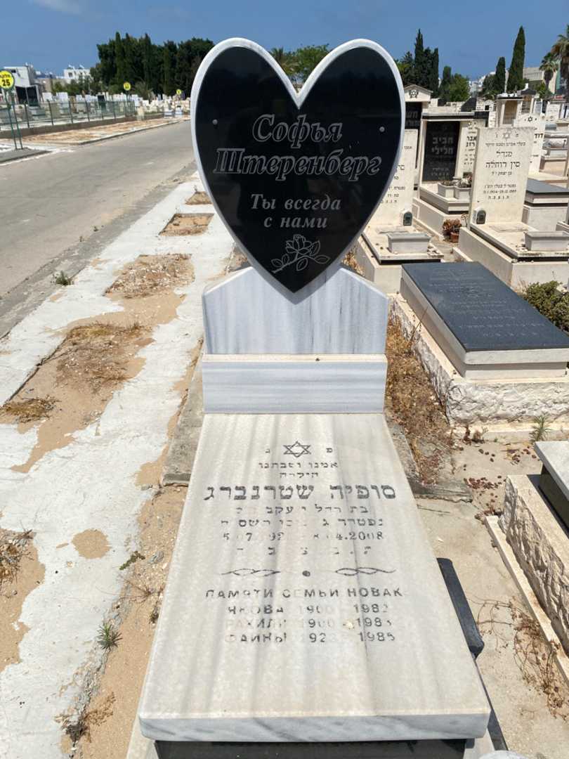 קברו של סופיה שטרנברג. תמונה 1