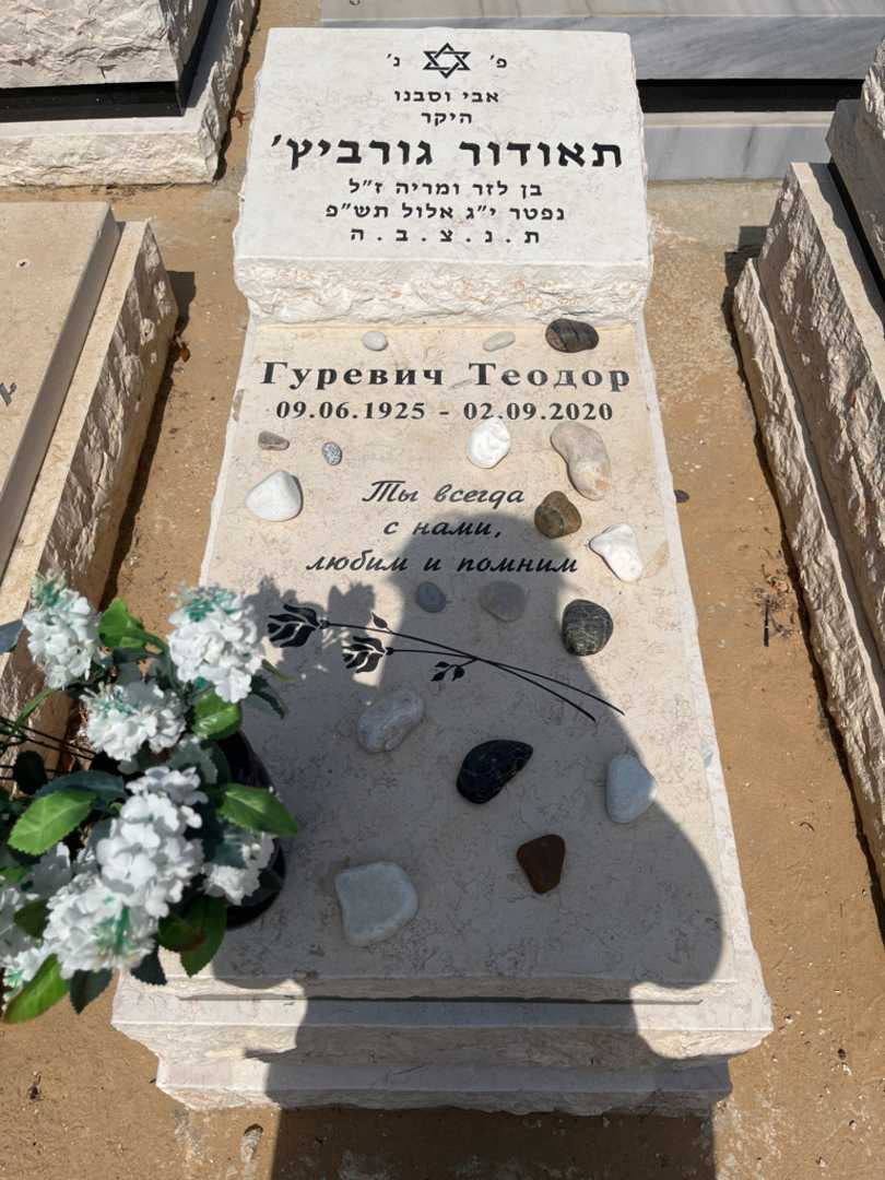 קברו של תאודור גורביץ. תמונה 1