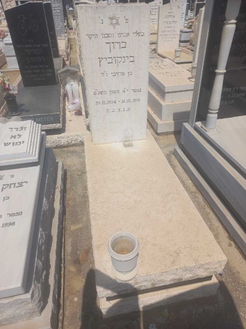 קברו של בוריס בינקוביץ