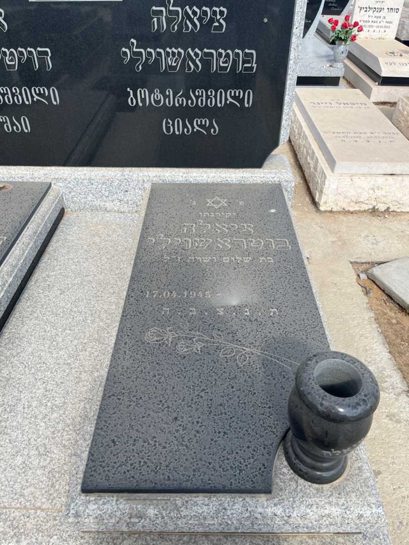 קברו של ציאלה בוטראשוילי. תמונה 1