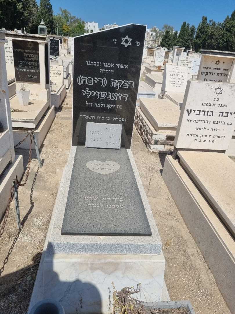 קברו של ריבה "ריבה" דזאנשוילי