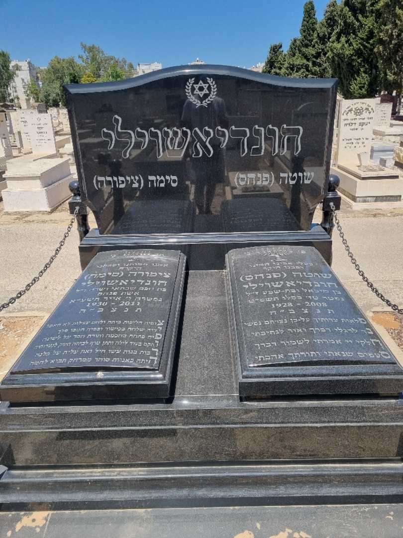 קברו של שוטה "פנחס" חונדיאשוילי. תמונה 1