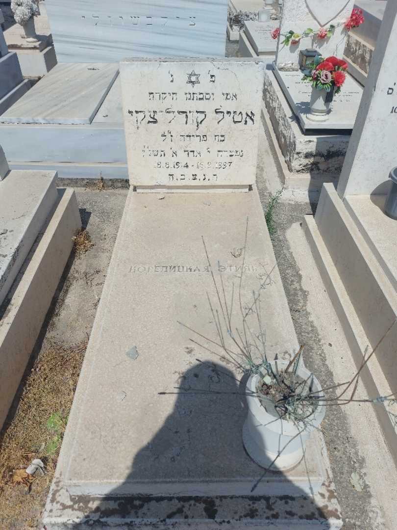 קברו של אטיל קורליצקי
