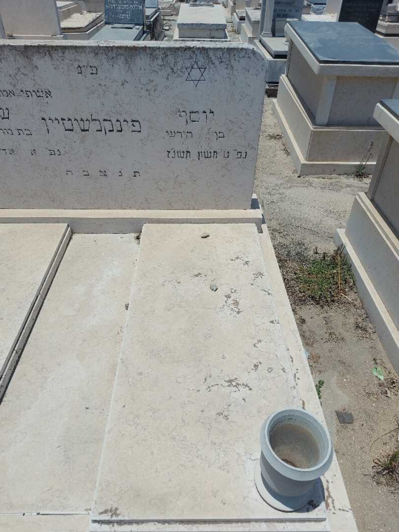 קברו של יוסף פינקלשטיין. תמונה 2
