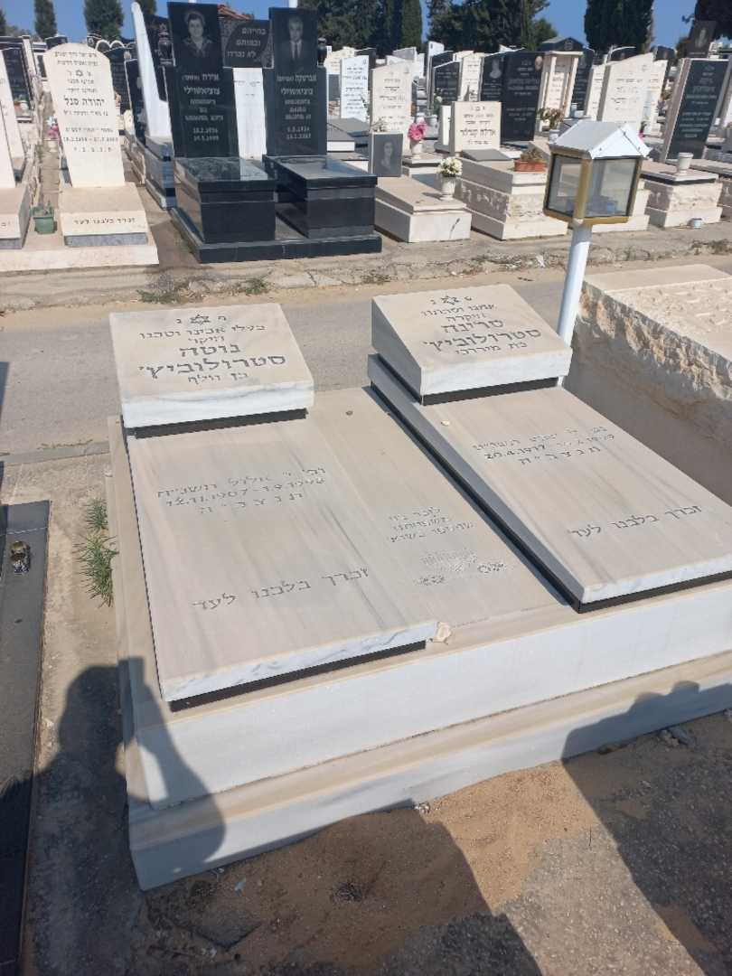 קברו של נוטה סטרולוביץ. תמונה 1