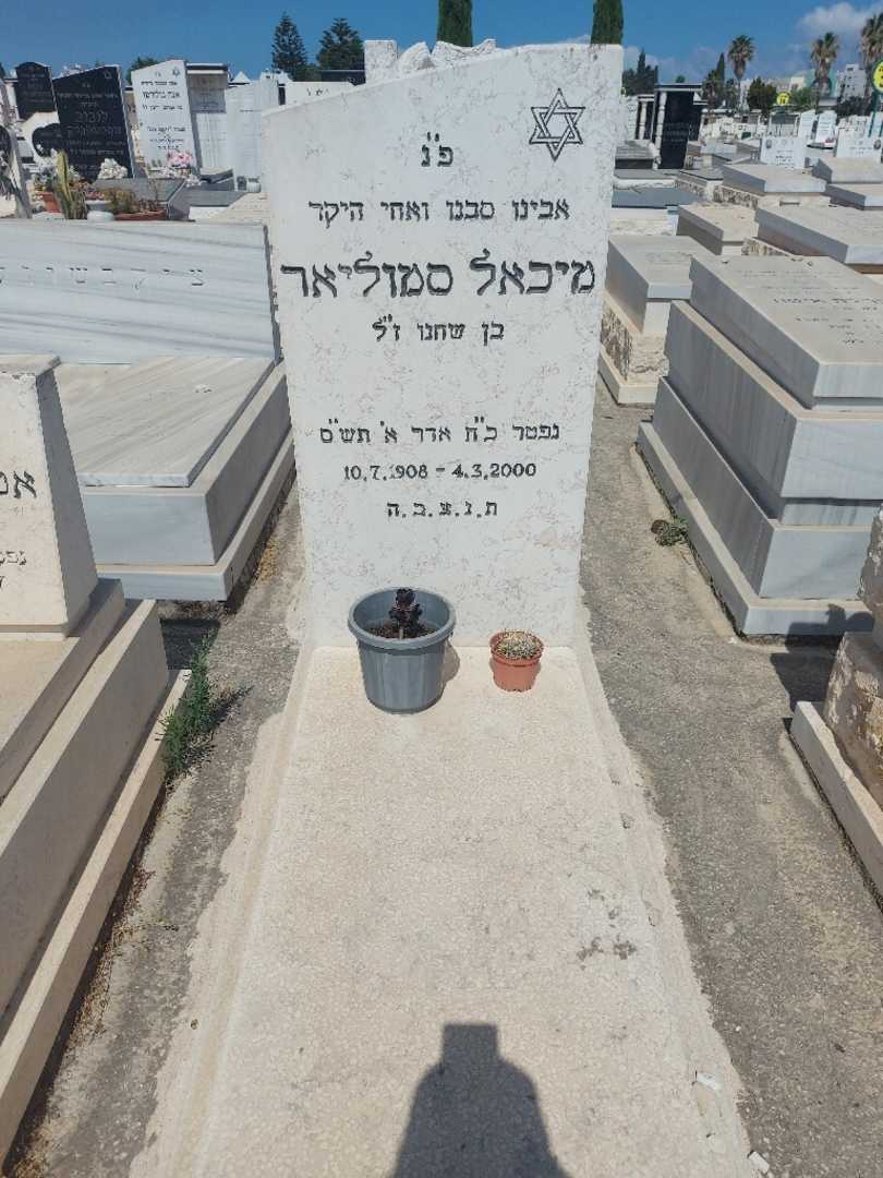 קברו של מיכאל סמוליאר