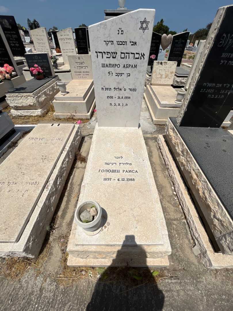 קברו של אברהם שפירו