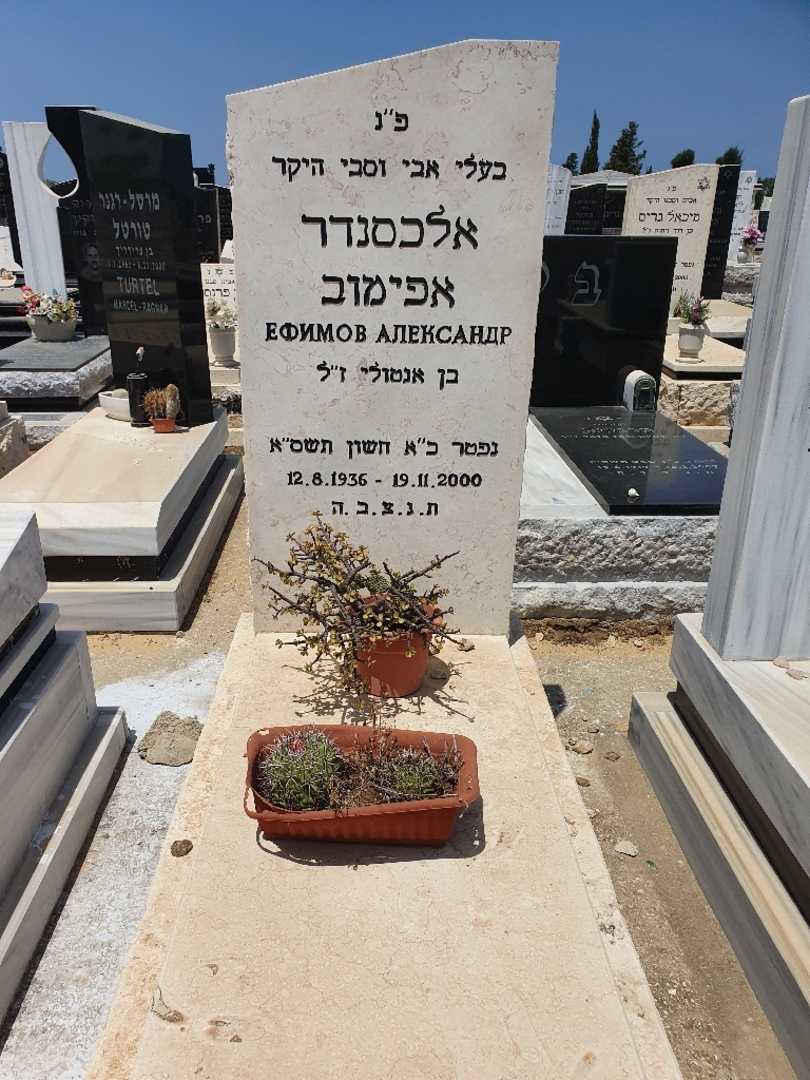 קברו של אלכסנדר אפימוב