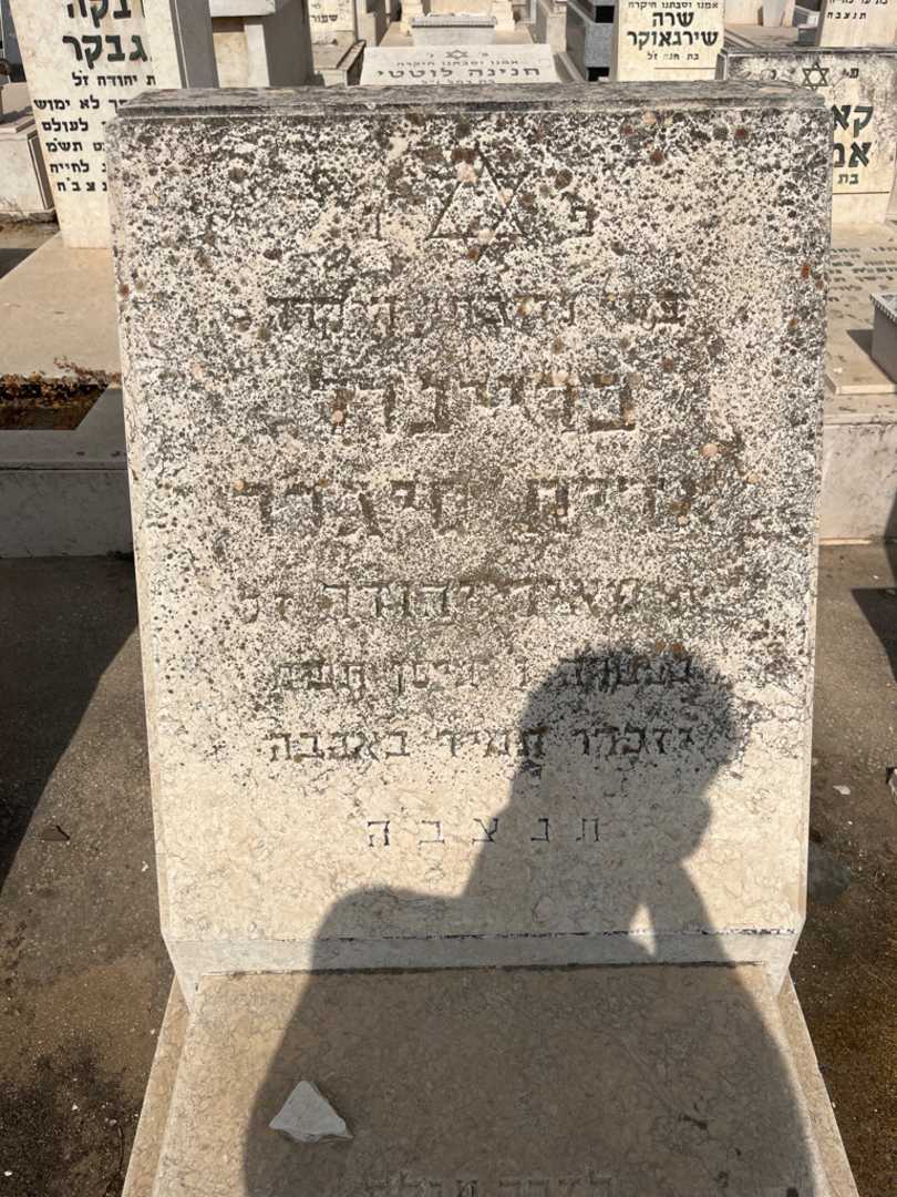 קברו של בריינדל אדית סיגלר. תמונה 3