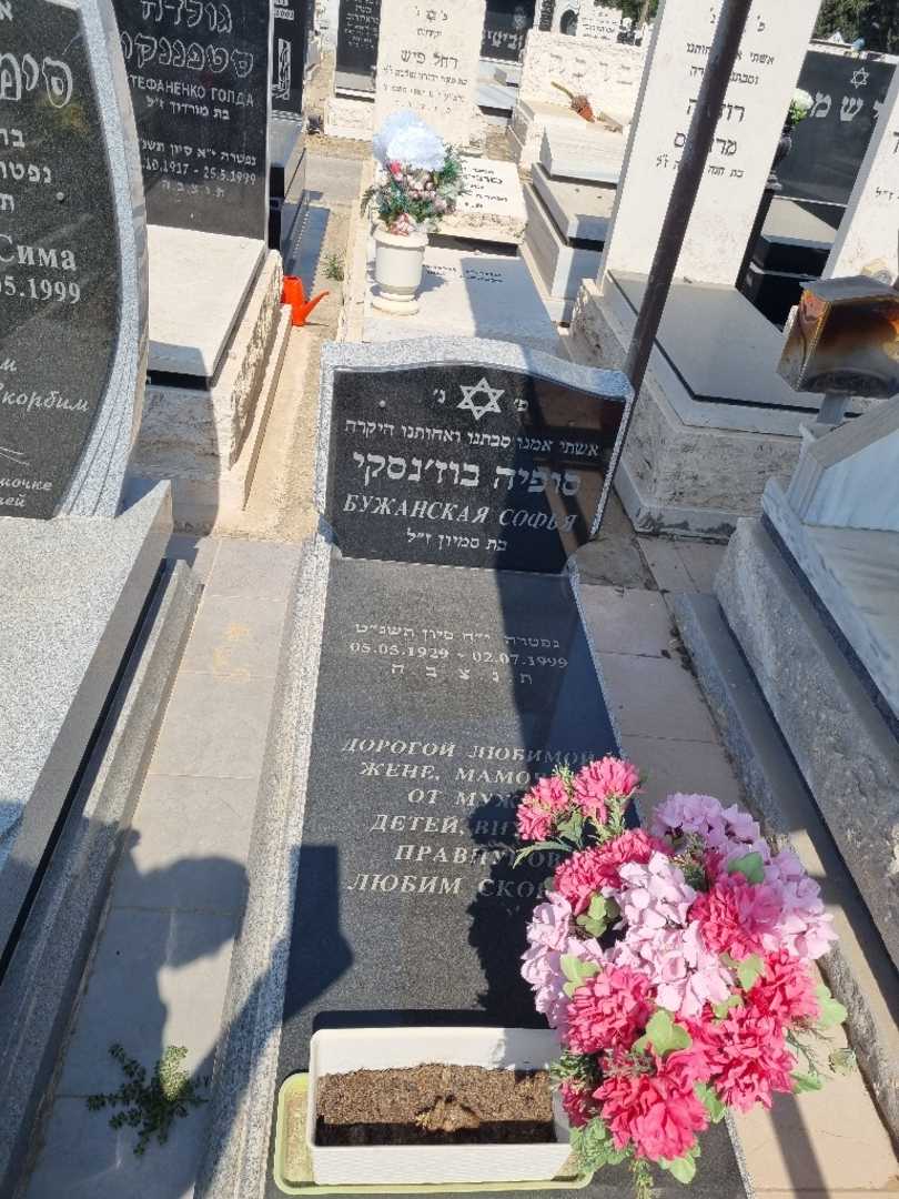 קברו של סופיה בוז'נסקי