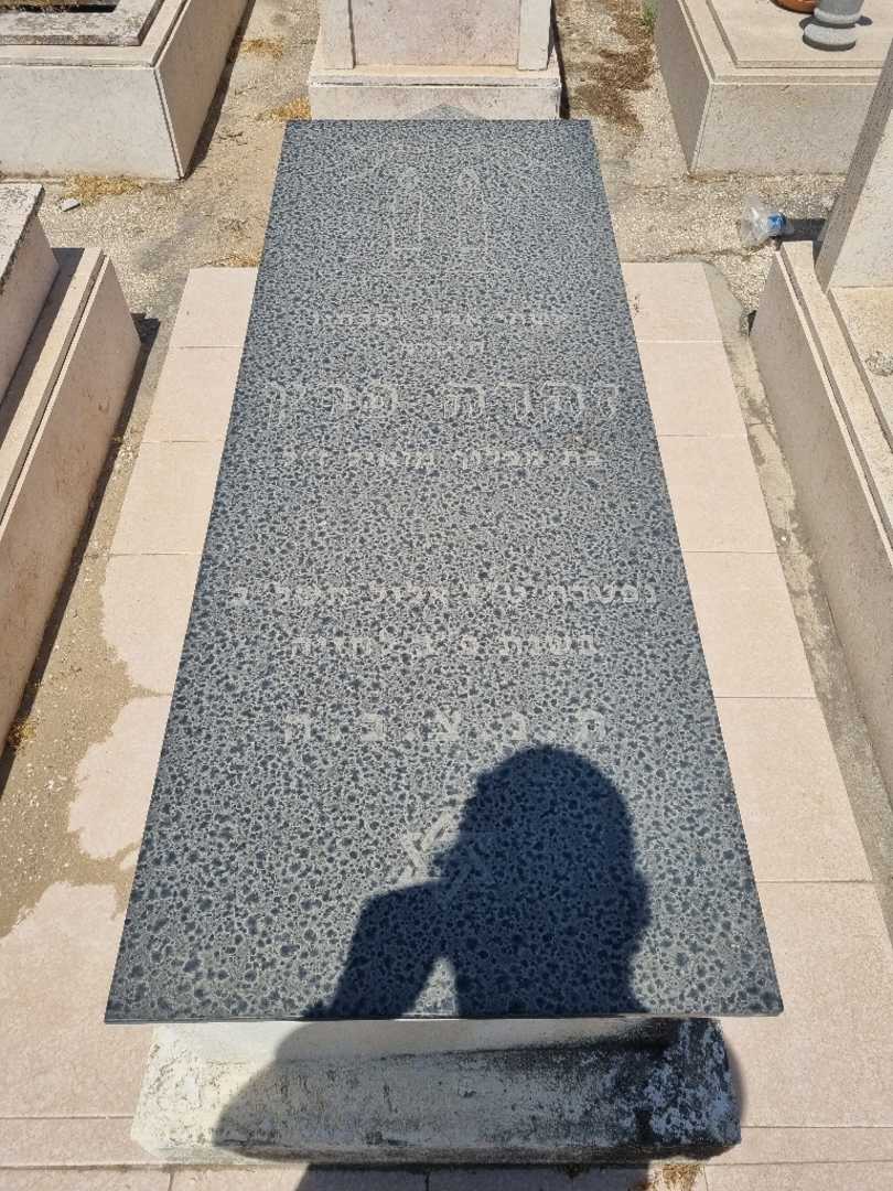 קברו של זהרה פרין