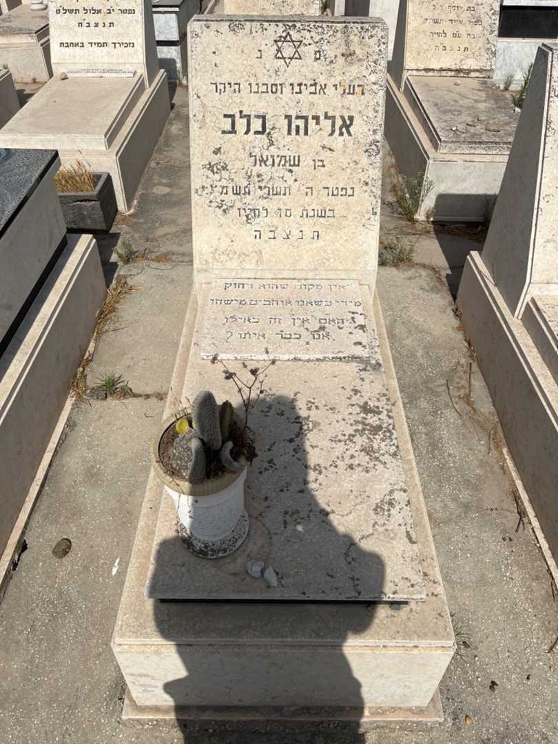 קברו של אליהו כלב