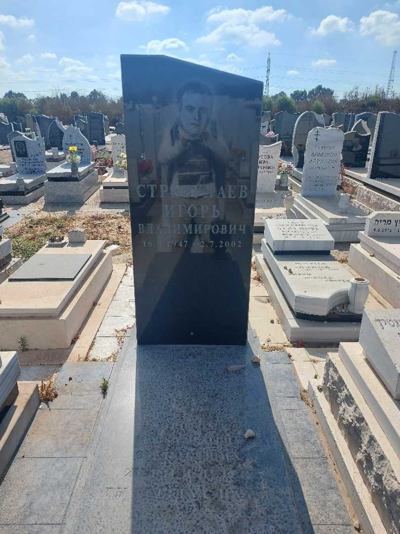 קברו של איגור סטרבולייב