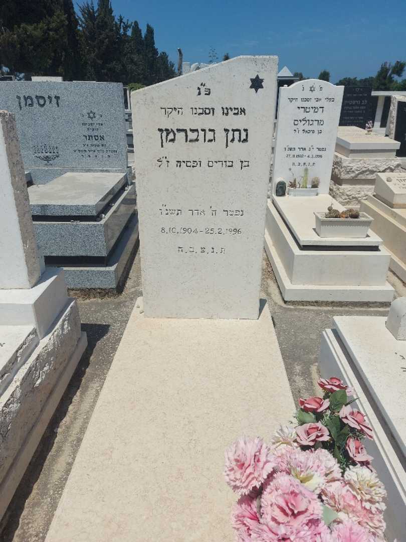 קברו של נתן גוברמן