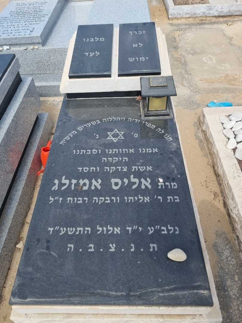 קברו של אליס אמזלג