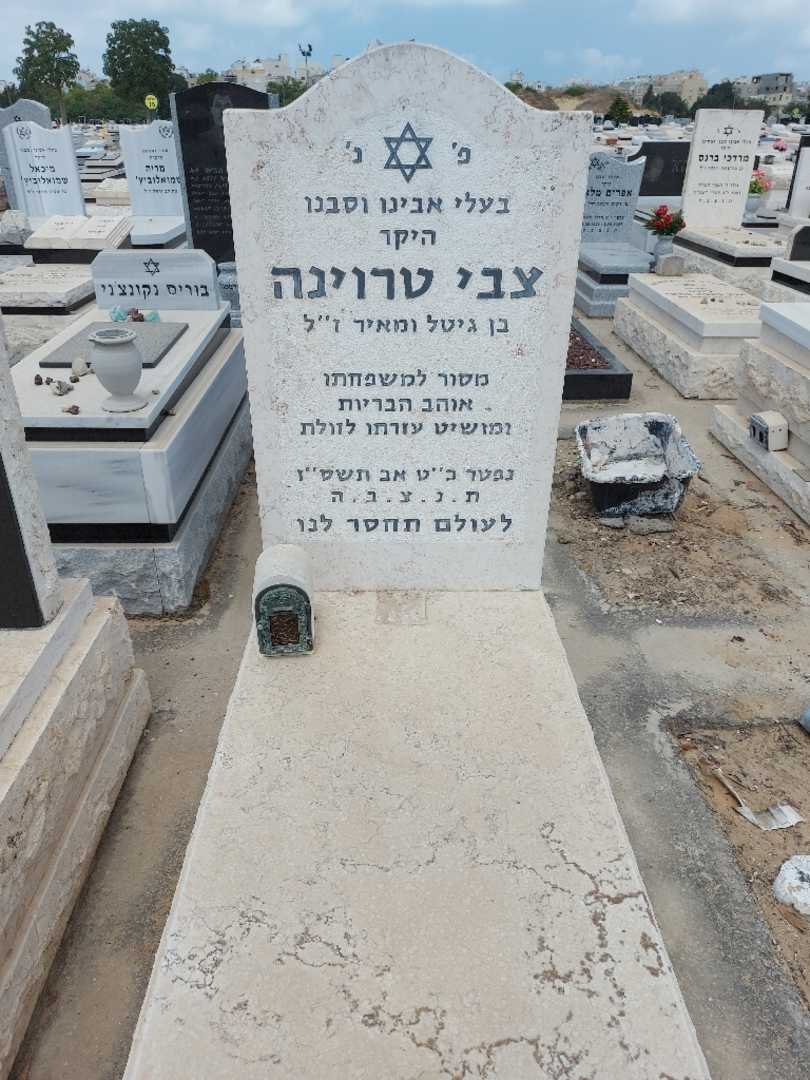 קברו של צבי ירון