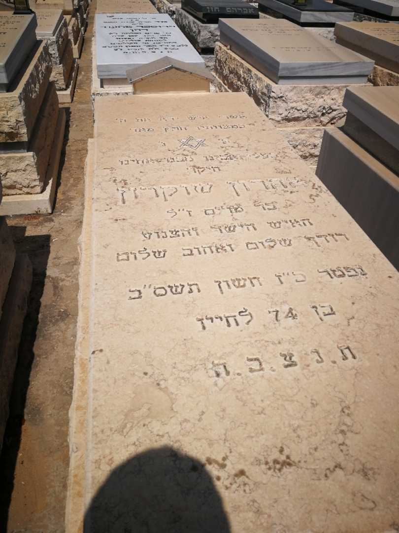 קברו של אהרון שוקרון