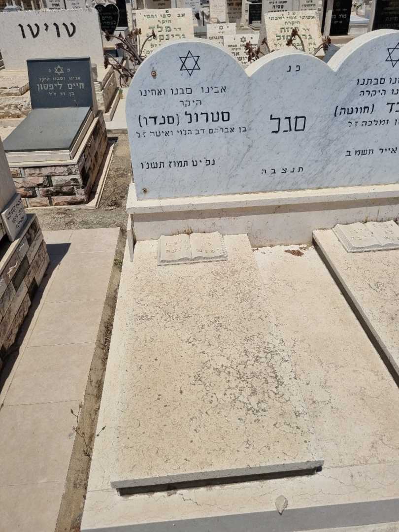 קברו של סטרול "סנדו" סגל. תמונה 1