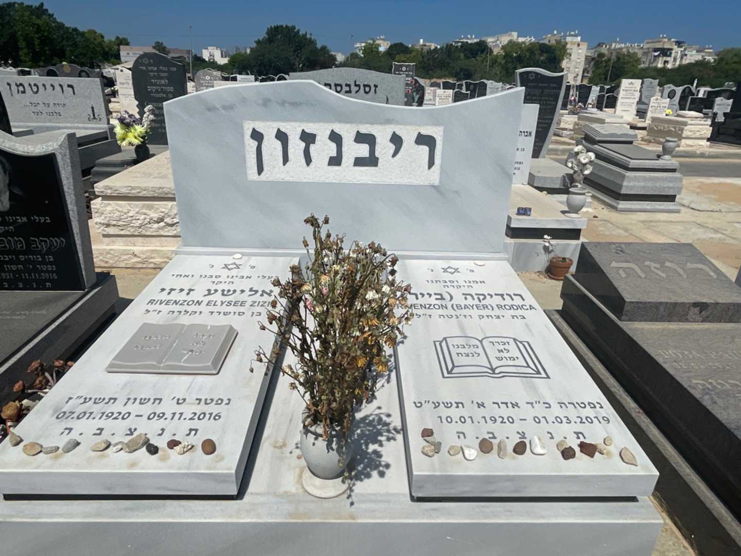 קברו של רודיקה "בייר" ריבנזון. תמונה 1