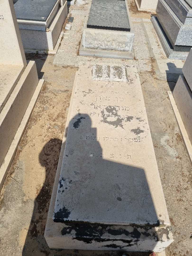 קברו של בן ציון מנדרקר