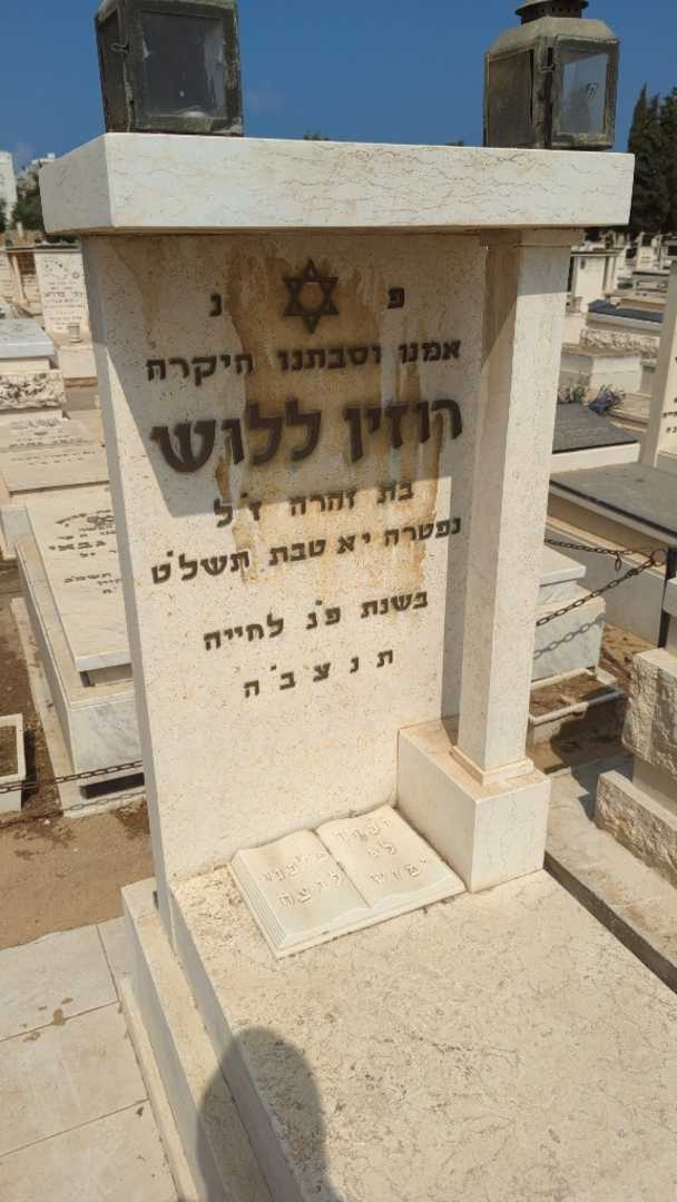 קברו של רוזין ללוש. תמונה 3