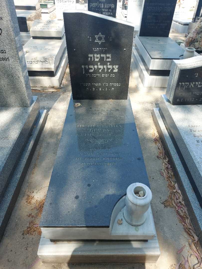 קברו של ברטה צלולכין