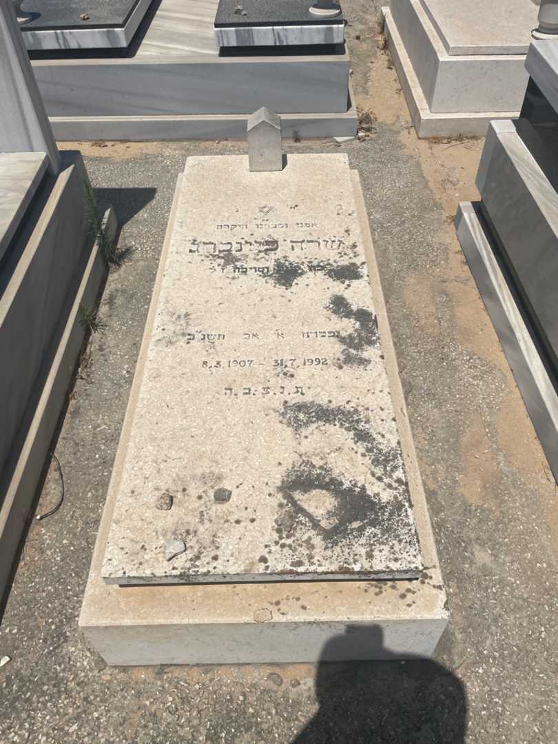 קברו של שרה פיינברג