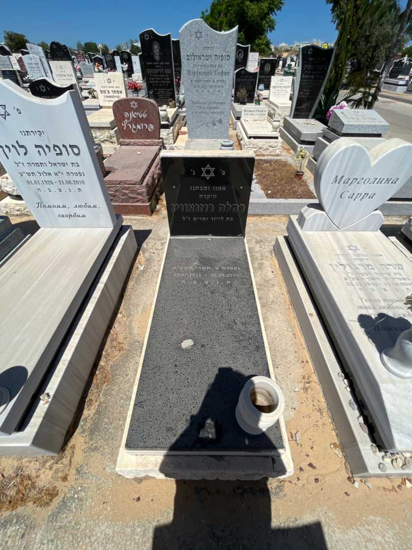 קברו של רחלה רוזנצוויג