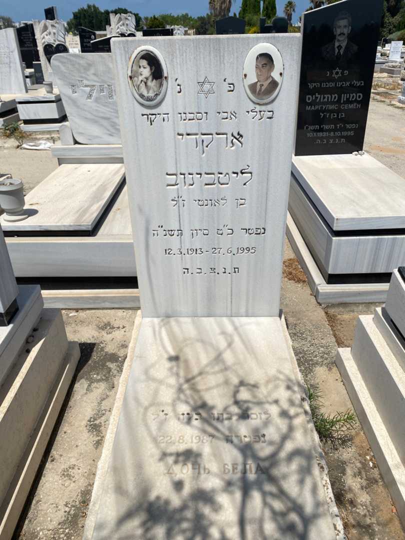 קברו של בלה ליטבינוב. תמונה 1