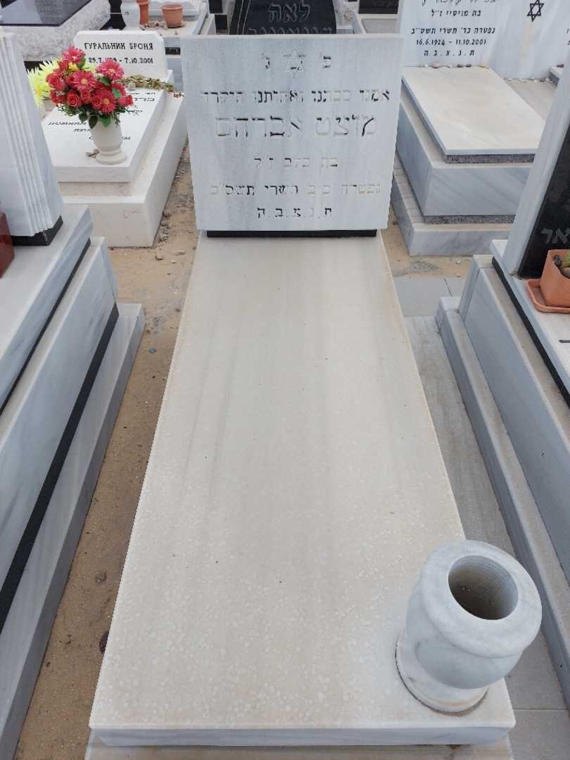 קברו של מוצט אברהם