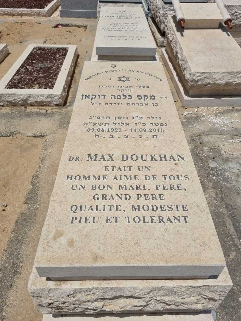 קברו של כלפה מקס דוקאן