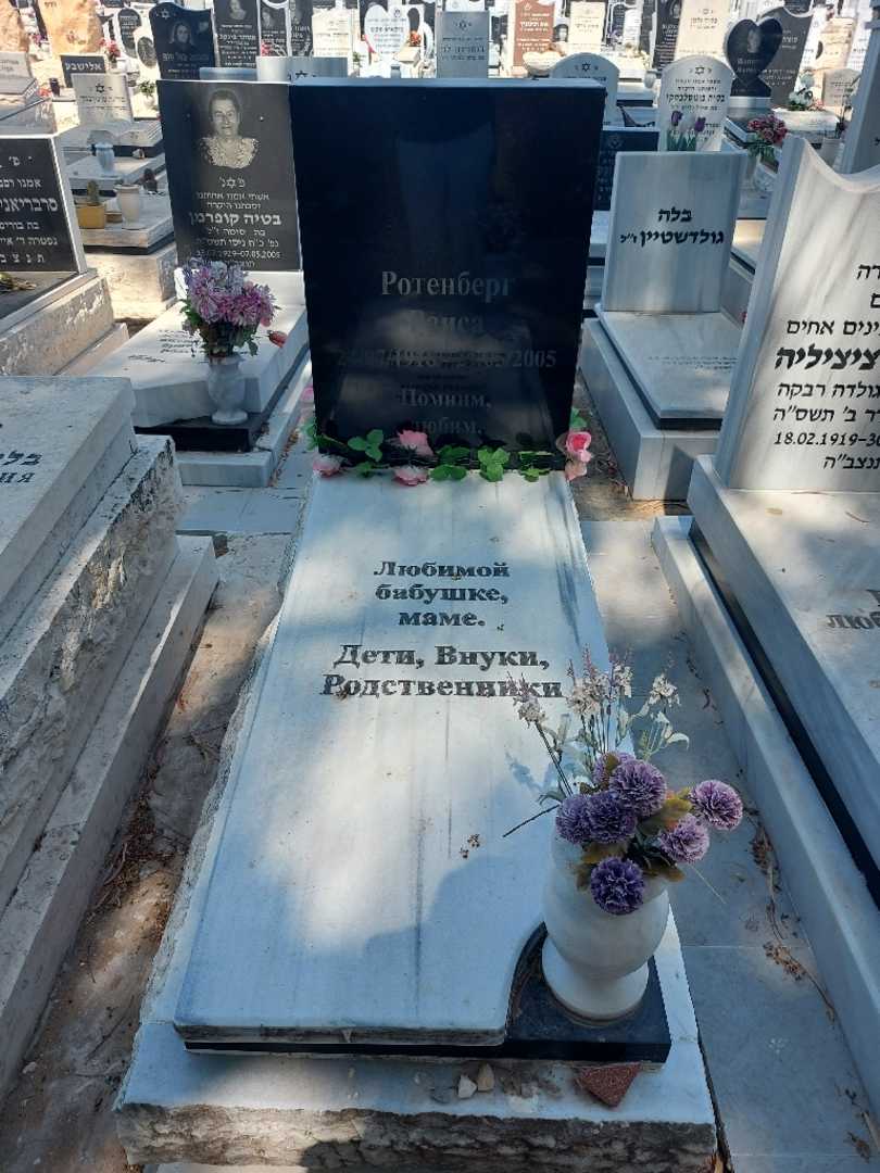 קברו של ראיסה רוטנברג