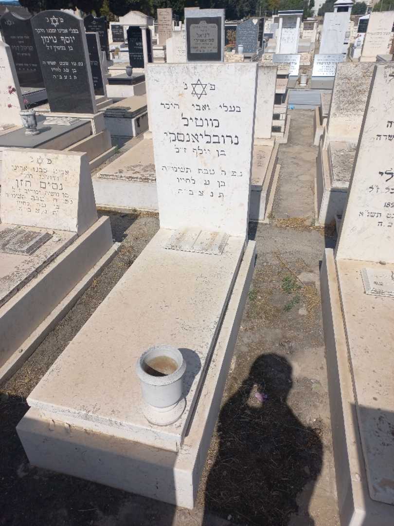 קברו של מוטיל נרובליאנסקי