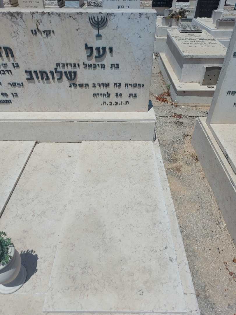 קברו של יעל שלומוב. תמונה 1