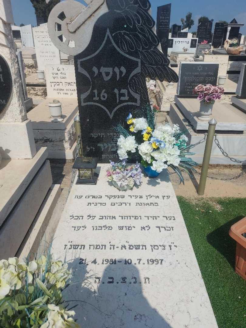 קברו של יוסי שמיר. תמונה 1